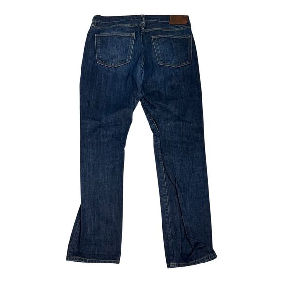 J.Crew Jeans Men's 33x32 Blue Style 770 Straight Slim Fit Japanese Denim - Picture 6 of 7